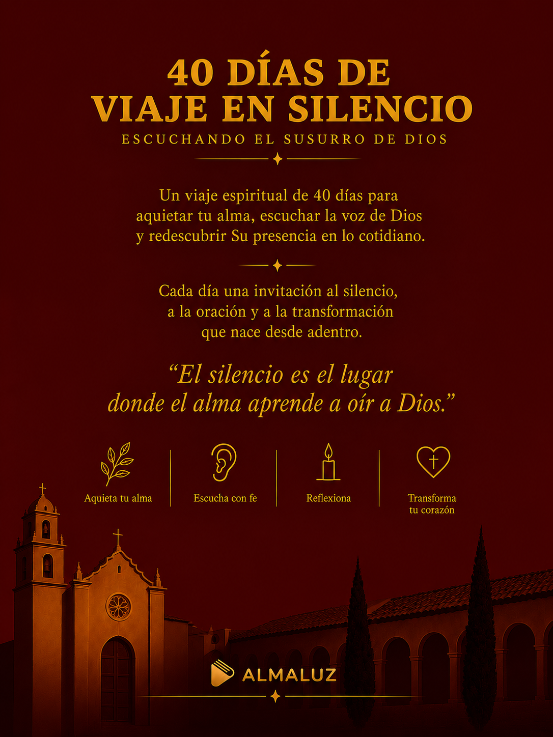 40 DÍAS DE VIAJE EN SILENCIO